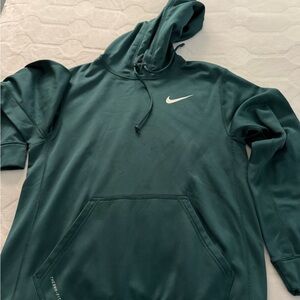Nike Teal Therma-Fit Hoodie with White Swoosh